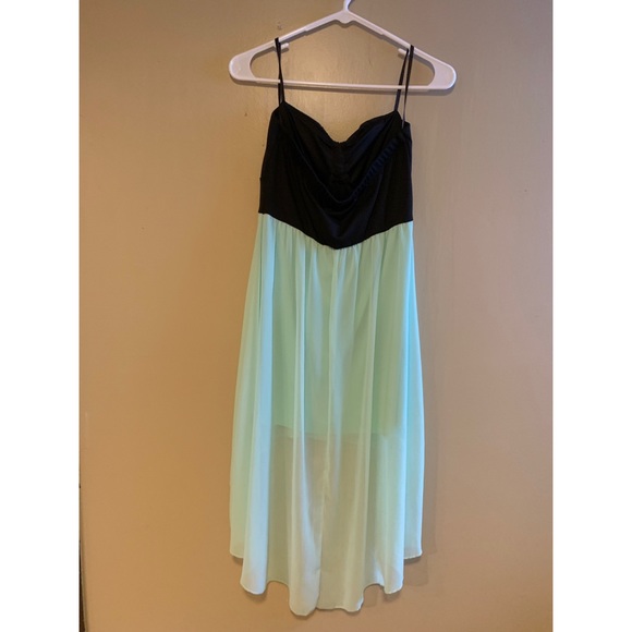 Strapless High-Low Dress - Picture 2 of 4